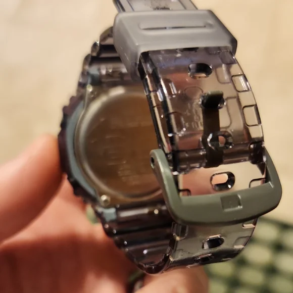 Woman's Casio G-Shock Translucent Gray Watch - Picture 3 of 3